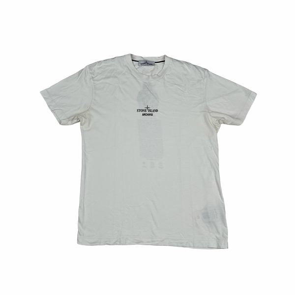 Stone Island 2014 Tela Stela Archivo Short Sleeve T Shirt - Medium