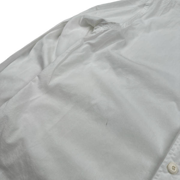 Ma Strum White Buttoned Overshirt - Large