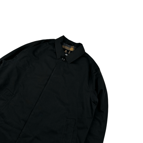 Barbour Loren Tartan Lined Long Jacket - Large