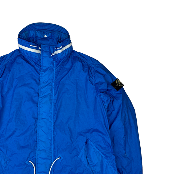 Stone Island 2013 Blue Membrana TC Parka Jacket - XL
