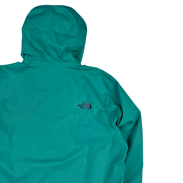 North Face Turquoise Dryvent Waterproof Jacket - Medium