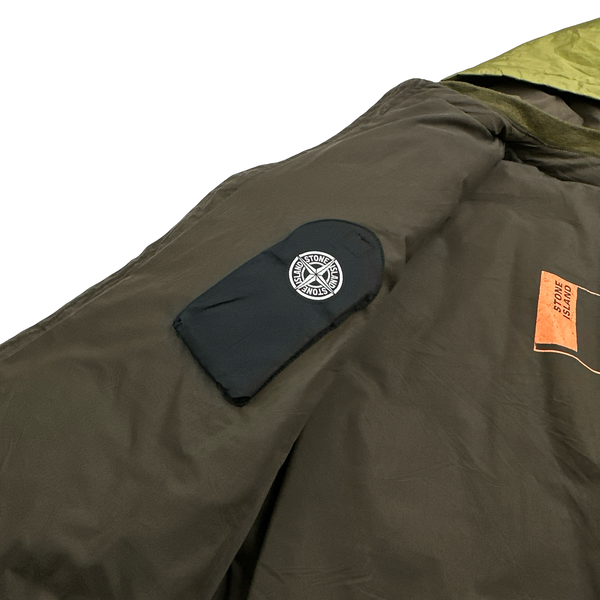 Stone Island AW2000 Hooded Green Pure Metal Shell - XL