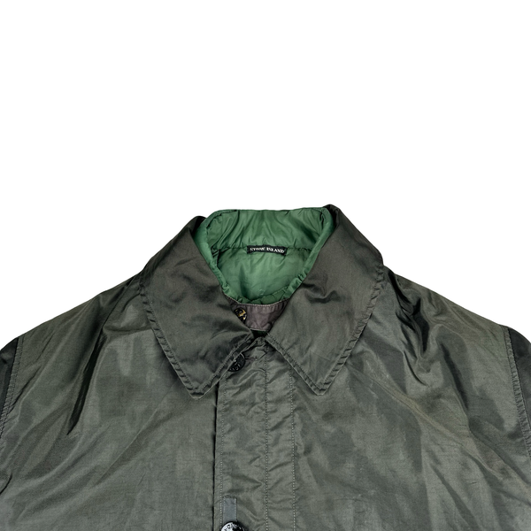 Stone Island Green Vintage 1996 Formula Steel Jacket - Large