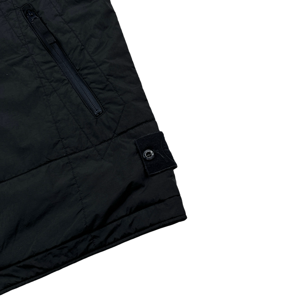 Stone Island 2019 Navy Reversible Stretch Wool Nylon Primaloft Ghost Piece Gilet - Medium