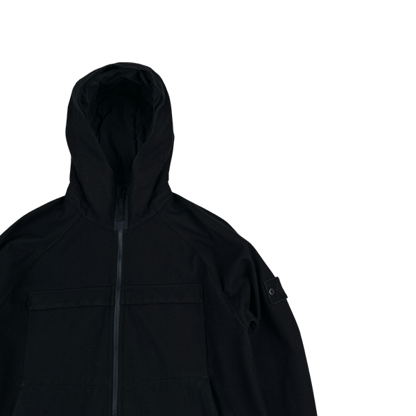 Stone Island 2021 Navy SW 3L Ghost Piece Zipped Jacket - XL