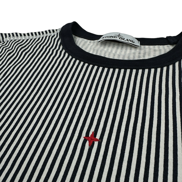 Stone Island 2019 Striped Marina T Shirt - Medium