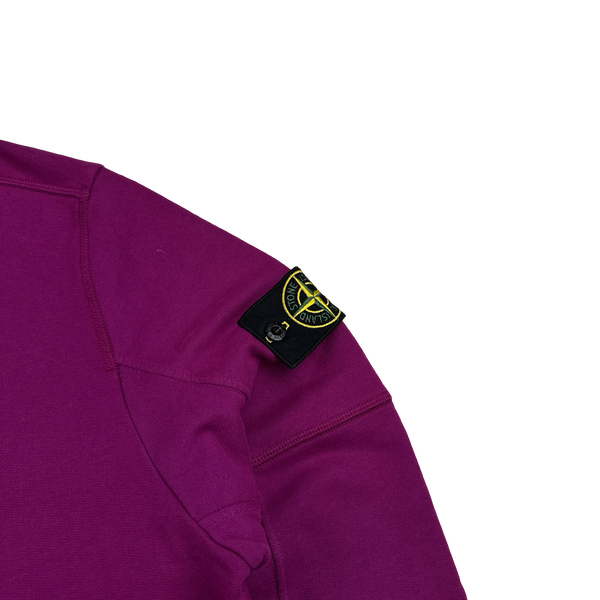 Stone Island 2018 Purple Pullover Jumper - Medium