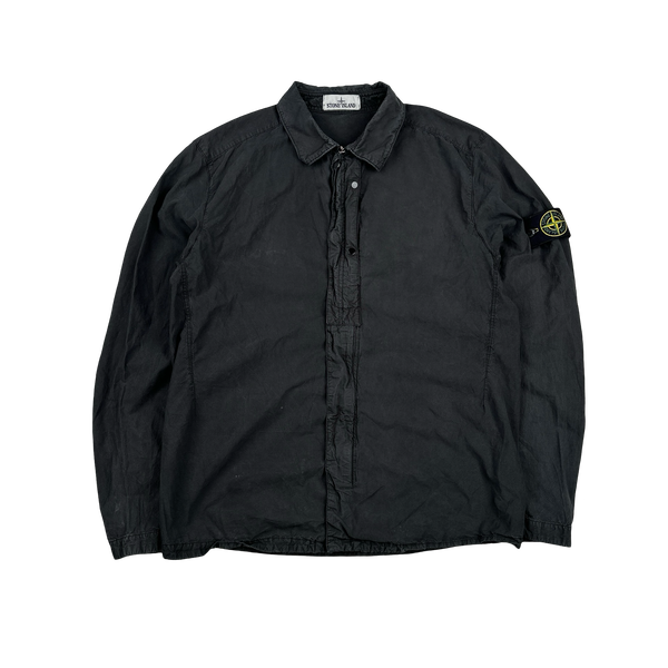 Stone Island 2016 Charcoal Cotton Shirt - XL