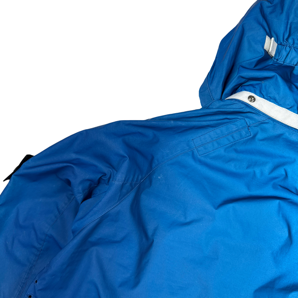 Stone Island 2011 Rare Archive Blue Reflective Jacket - XL