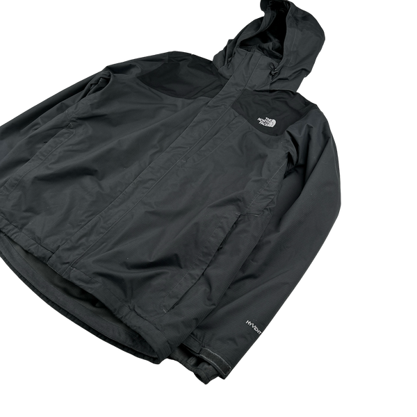 North Face Grey Dual Layer 3 in 1 HyVent Rain Jacket - XL