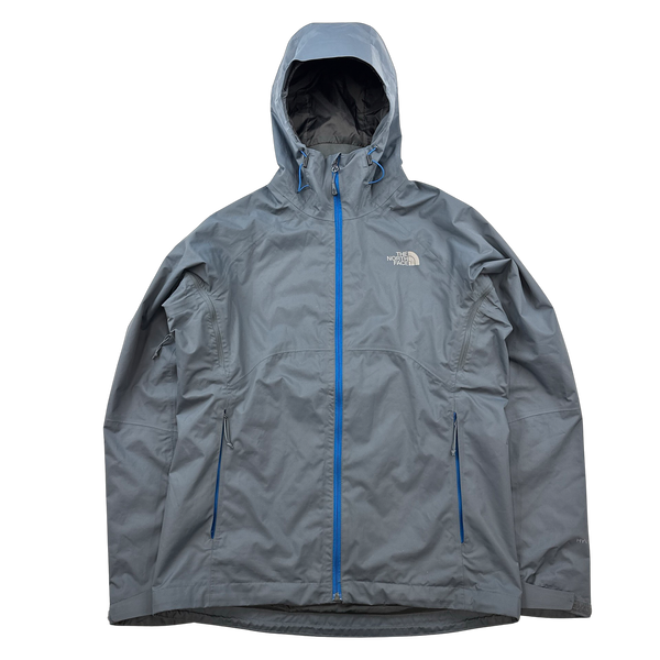 North Face Grey Hyvent Rain Jacket - Medium