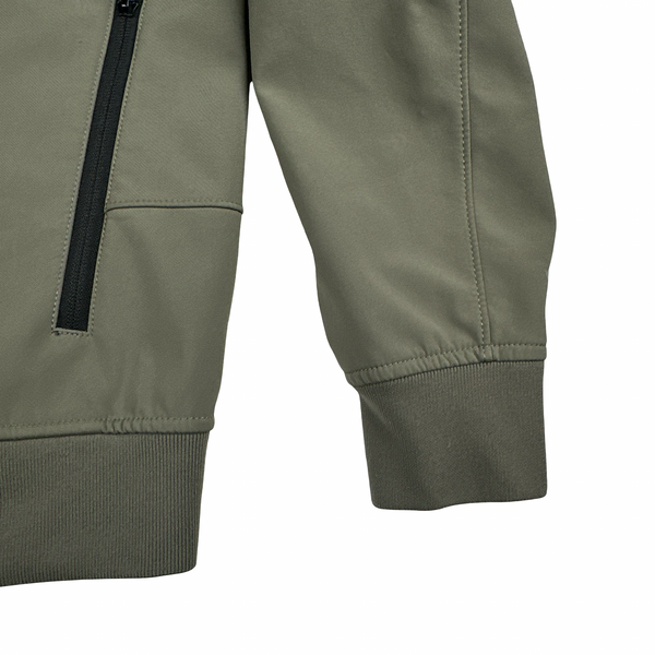 Stone Island 2018 Olive Soft Shell R Jacket - Medium