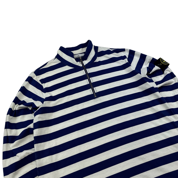 Stone Island x Supreme Striped High Neck Pullover - Medium
