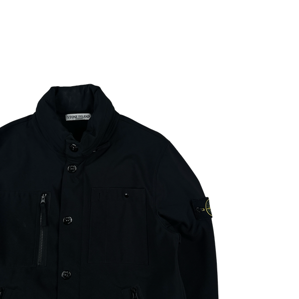 Stone Island 2011 Black Soft Shell R Jacket - Large