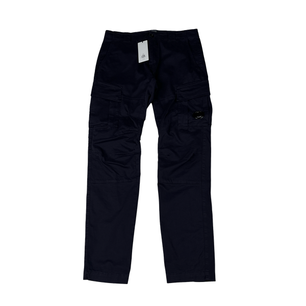 CP Company Navy Loose Fit Lens Viewer Cargos - Medium