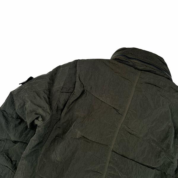 Stone Island 2011 Green Nylon Sheen Down Jacket - XL