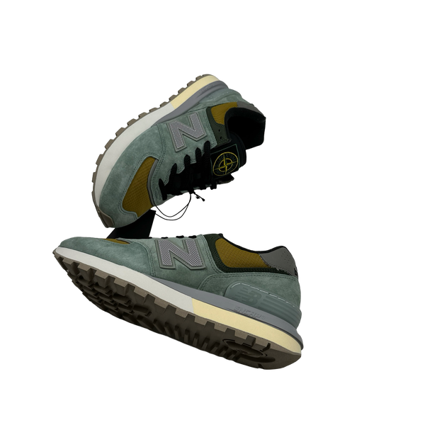 Stone Island x New Balance 574 Legacy Trainers - 8.5 – Mat's Island
