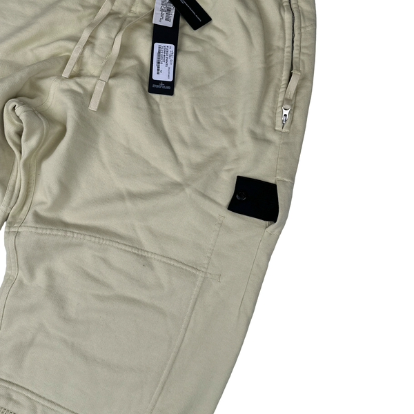 Stone Island 2022 Yellow Shadow Project Mesh Leg Joggers - Medium