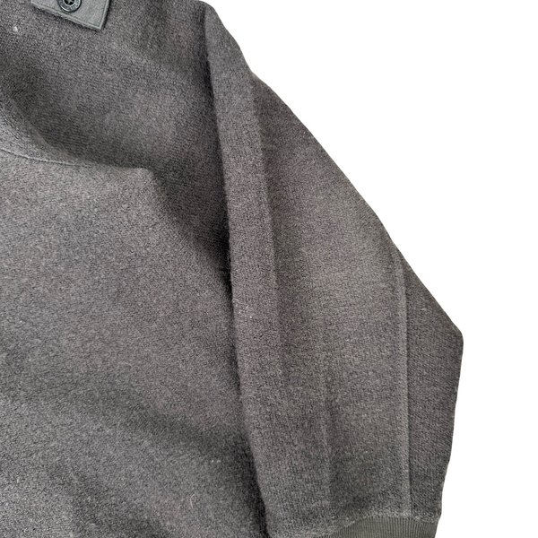 Stone Island 2020 Grey Ghost Crewneck Wool Jumper - XL