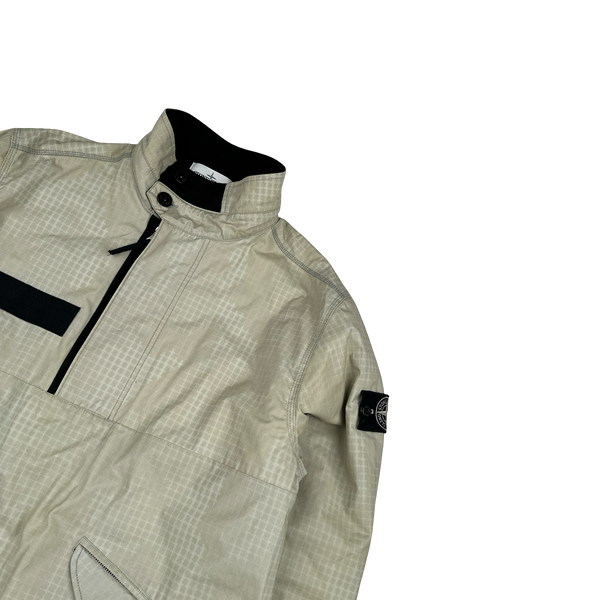 Stone Island 2017 Grid Check Ice Jacket Pullover - Large