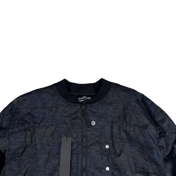 Stone Island 2021 DPM Ripstop Devore Shadow Project Bomber Jacket - Medium