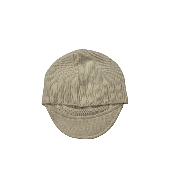 Stone Island 2010 Wool Blend Spellout Capped Beanie