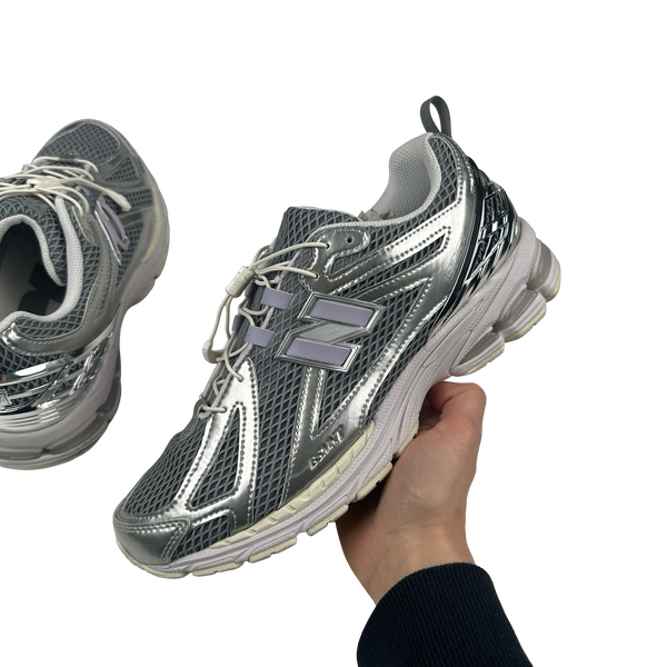 New Balance x The Basement 1906 'Day Chrome' Silver Trainers - UK 10