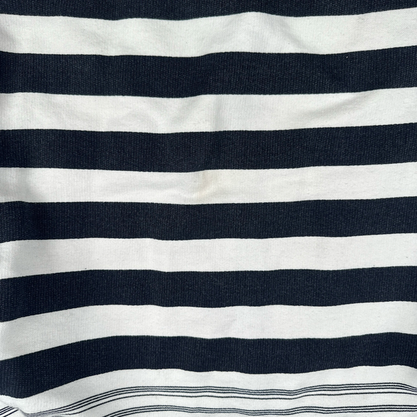 Stone Island Marina 2017 Striped Cotton Pullover Hoodie - Medium