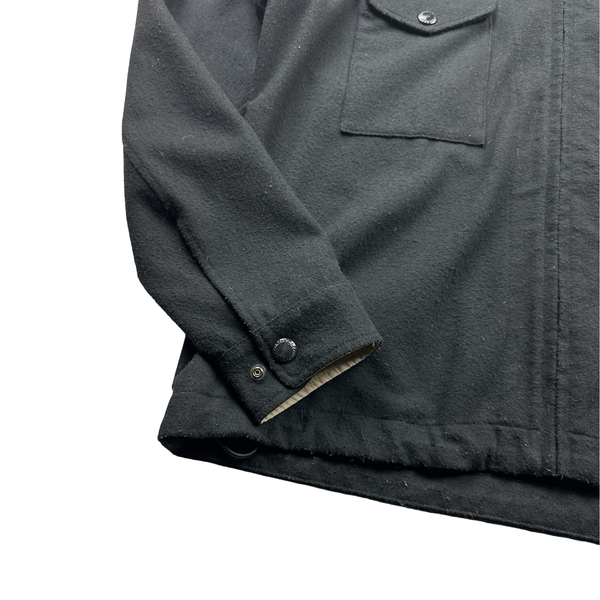 CP Company Wool Hooded Lens Viewer Jacket - Large
