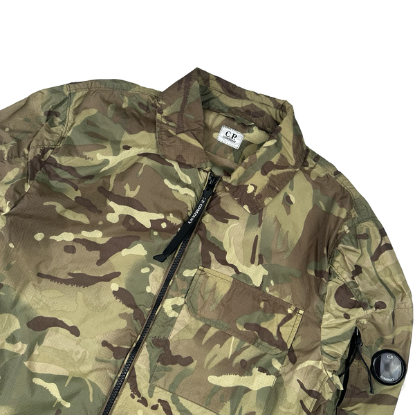 CP Company Re Print Camo Lens View Overshirt - Medium
