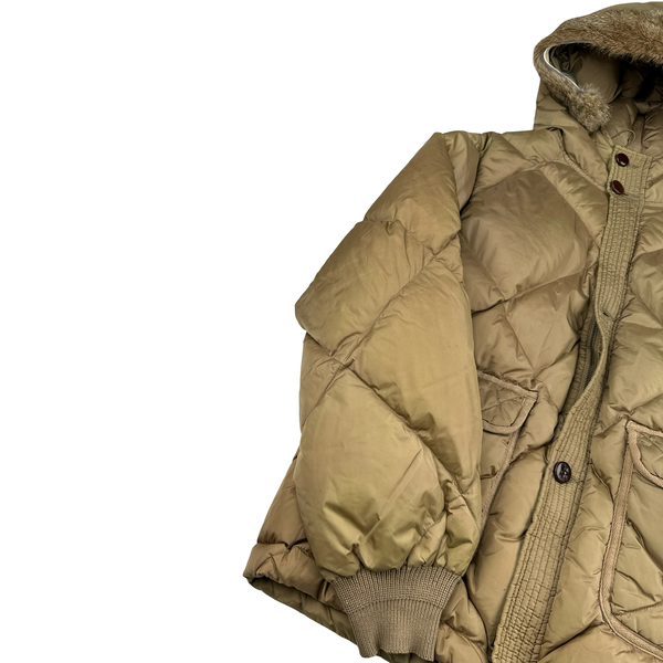 CP Company Vintage Piuma Doca Down Fur Hood Jacket - Small
