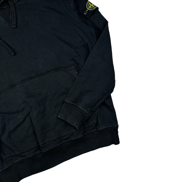 Stone Island 2018 Black Pullover Hoodie - XXL