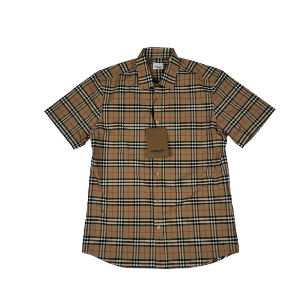 Burberry Nova Check Button Up Shirt - Medium