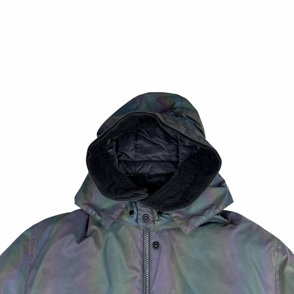 Stone Island 2018 Reflective Scarabeo Down Parka Jacket - XL