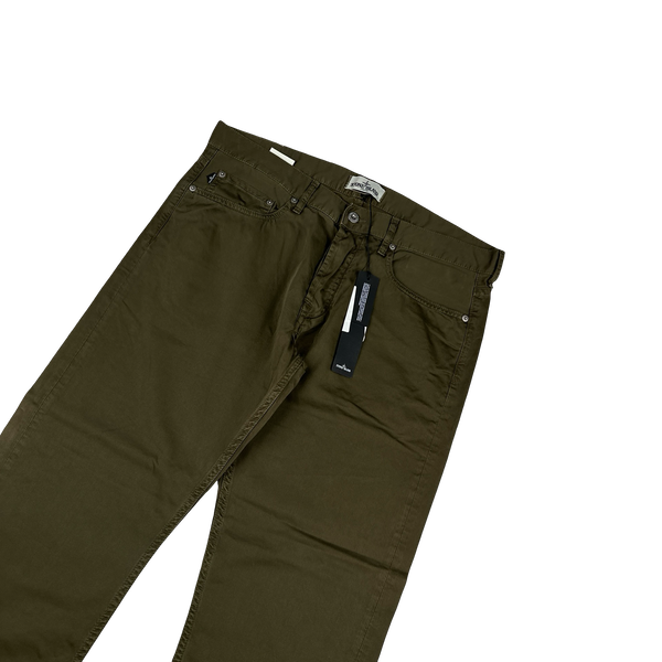 Stone Island 2012 RE T Khaki Trousers - 34"