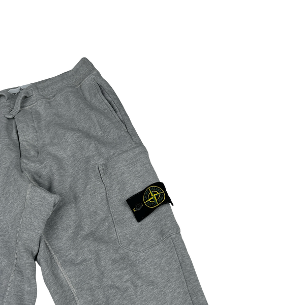 Stone Island 2020 Grey Cotton Joggers - Small
