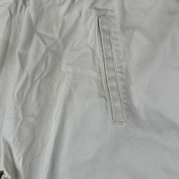 Ralph Lauren White Harrington Zipped Jacket - XL