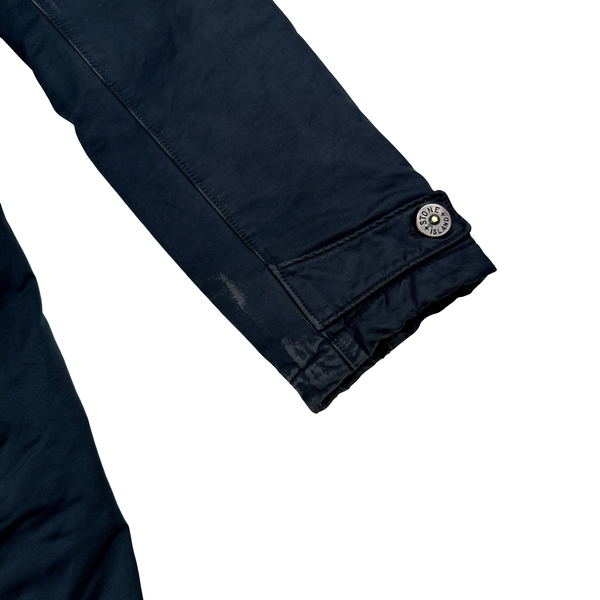 Stone Island 2011 David OVD Quilted Trench Coat - Medium