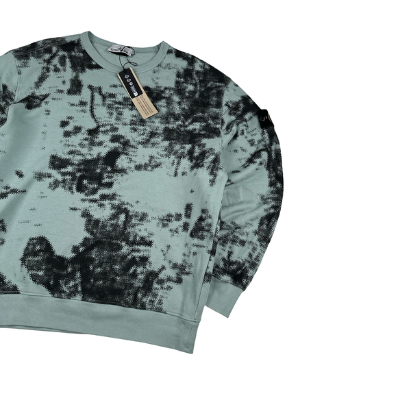 Stone Island 2024 Organic Camouflage Pullover Crewneck - XL