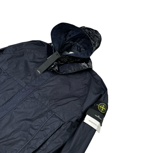 Stone Island 2023 Navy Membrana 3L TC Jacket - XL