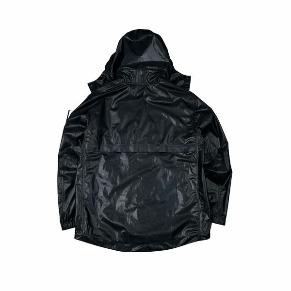 Stone Island 2024 Metallic Run Proof Nylon Mesh Hooded Jacket - Small