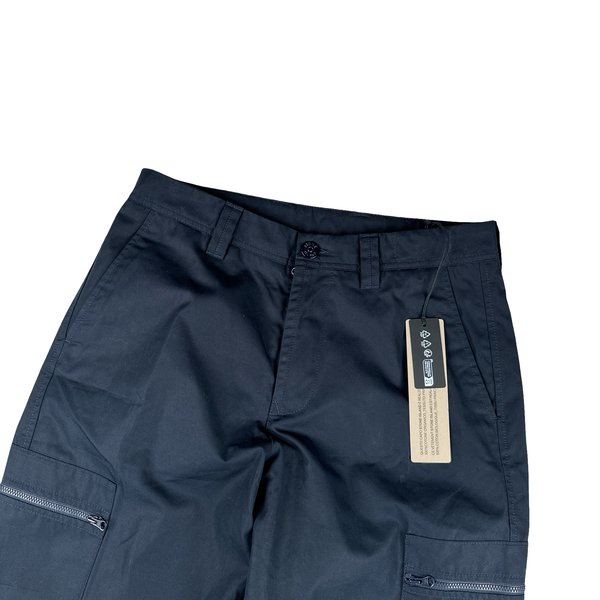 Stone Island 2024 Navy Ghost Cargo Trousers - 30"