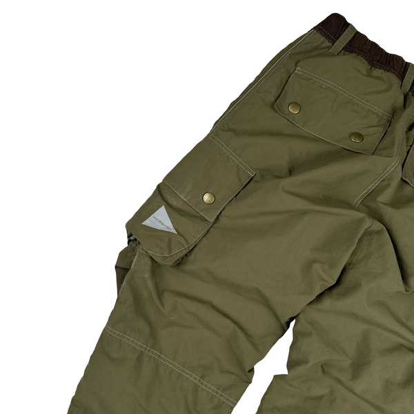 Barbour X And Wander Khaki Cargo Hiking Trousers - Medium