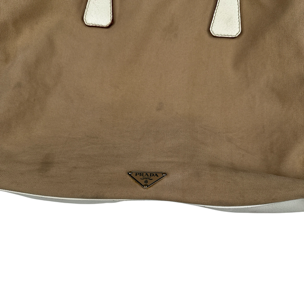 Prada Beige Women's Zipped Handbag