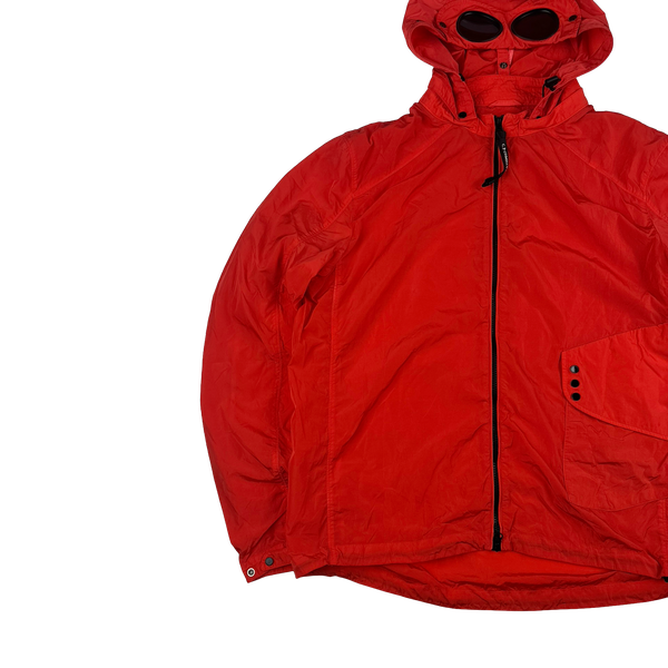 CP Company Orange Chrome Goggle Jacket - XXL