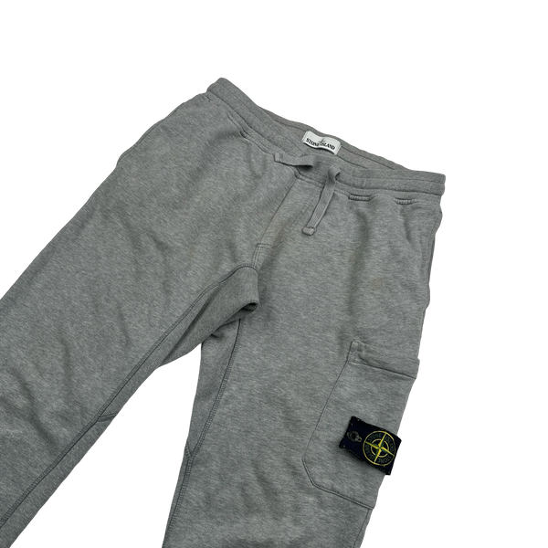 Stone Island 2018 Grey Cotton Joggers - Medium