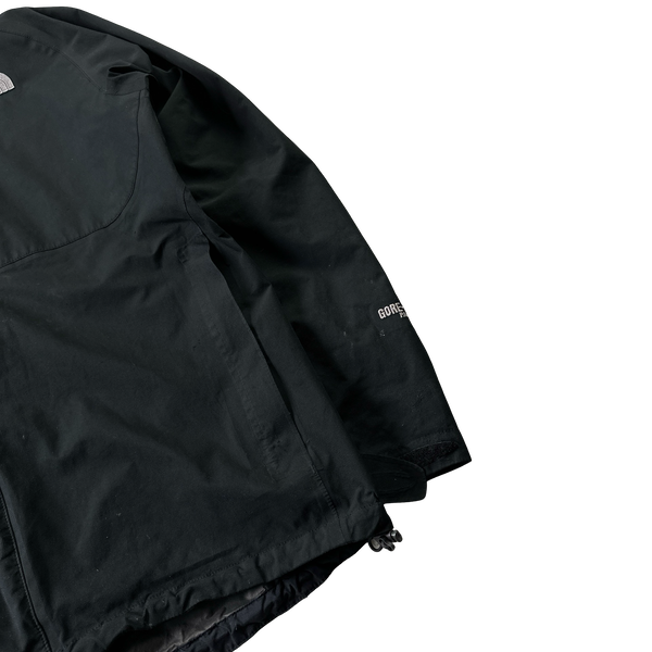 North Face Black Gore-Tex HyVent Rain Jacket - XXL