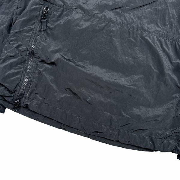 Stone Island 2018 Black Nylon Metal Smock - Small