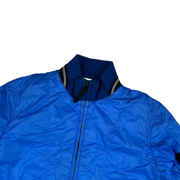 Stone Island 2009 Blue Tyveck Mesh Lined Jacket - Medium
