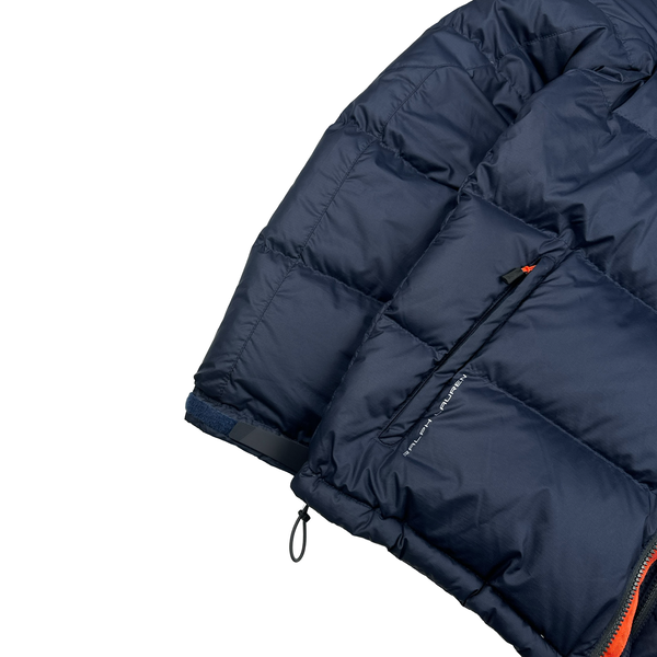 Ralph Lauren Navy Down Puffer Jacket - Medium